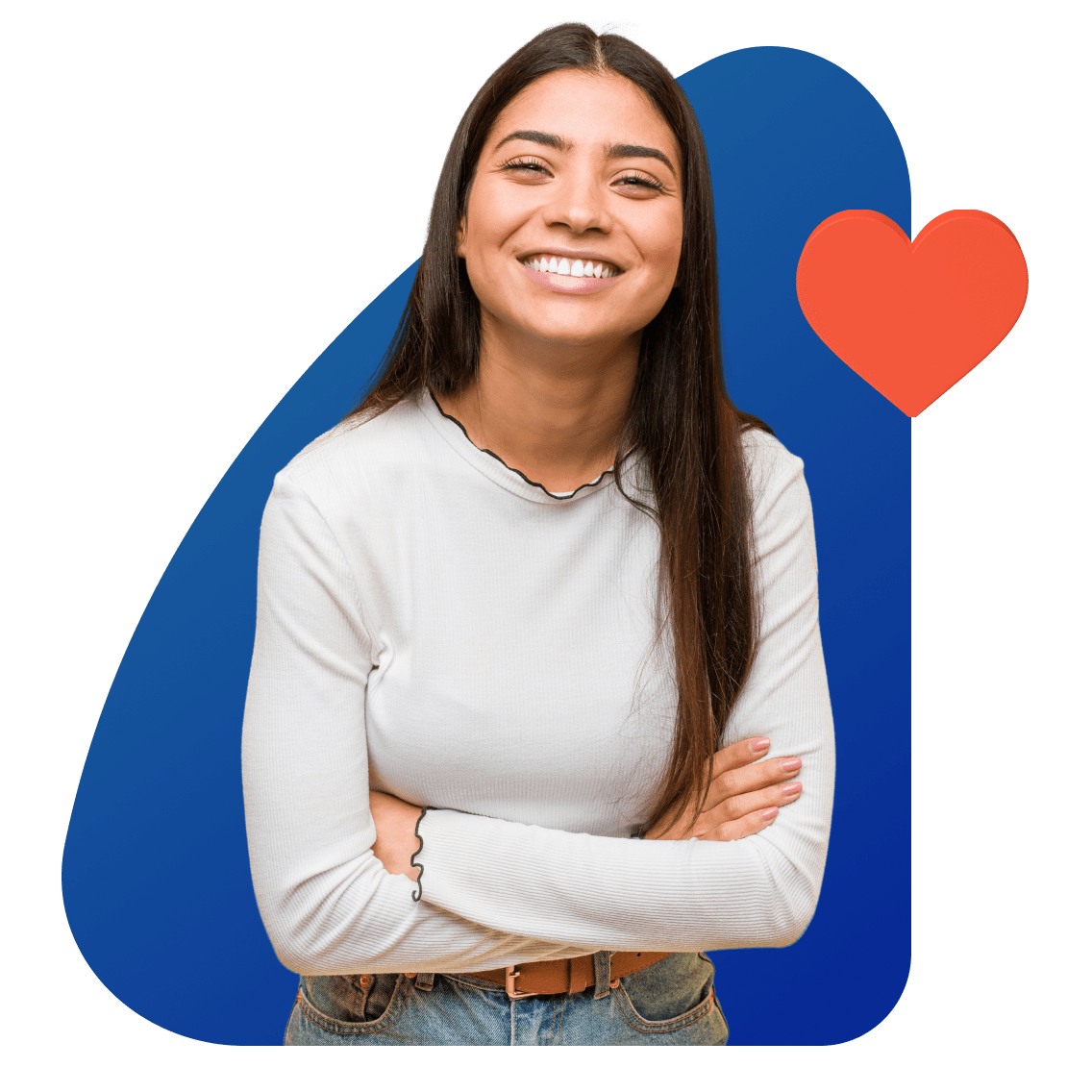 Students’ Mental Health in School image 36 (name FIRST IMAGE 2 Young Women Arms Crossed Heart)